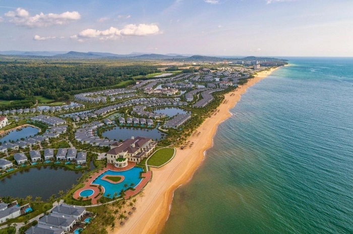 Bãi biển ở các resort nghỉ dưỡng Vinpearl Phú Quốc. Ảnh: yong WTA